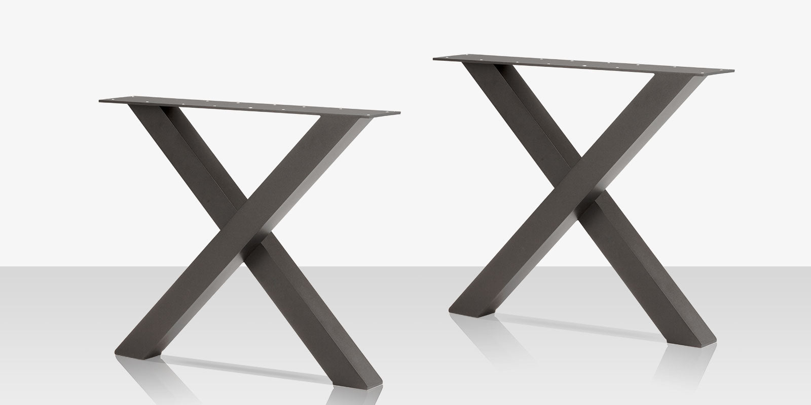 DecoScapes Contemporary X Style Dining Table Base
