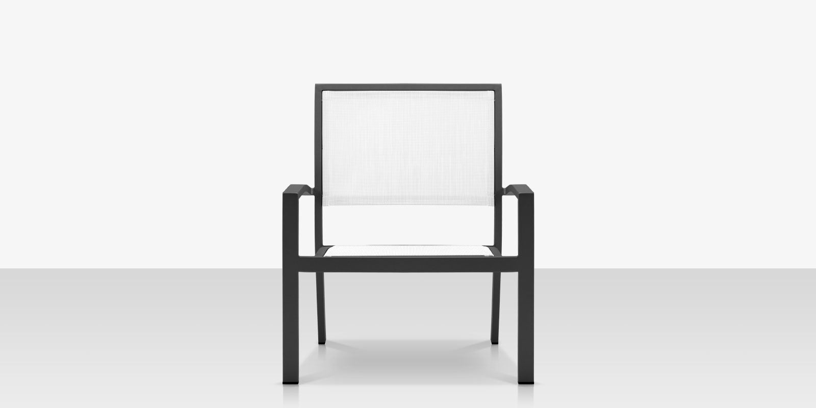 DecoScapes Fusion Aluminum Sling Club Chair