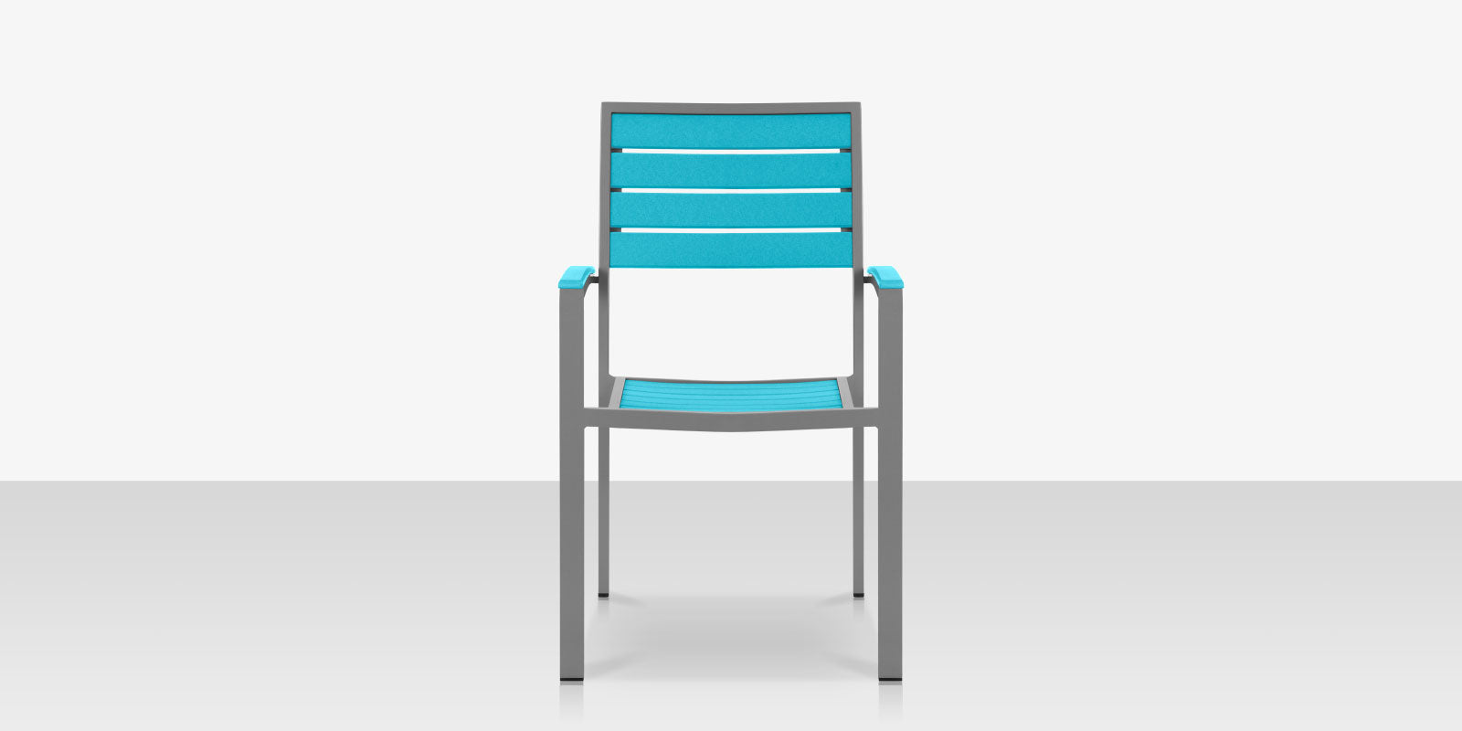 DecoScapes Napa Easton Aluminum Dining Arm Chair