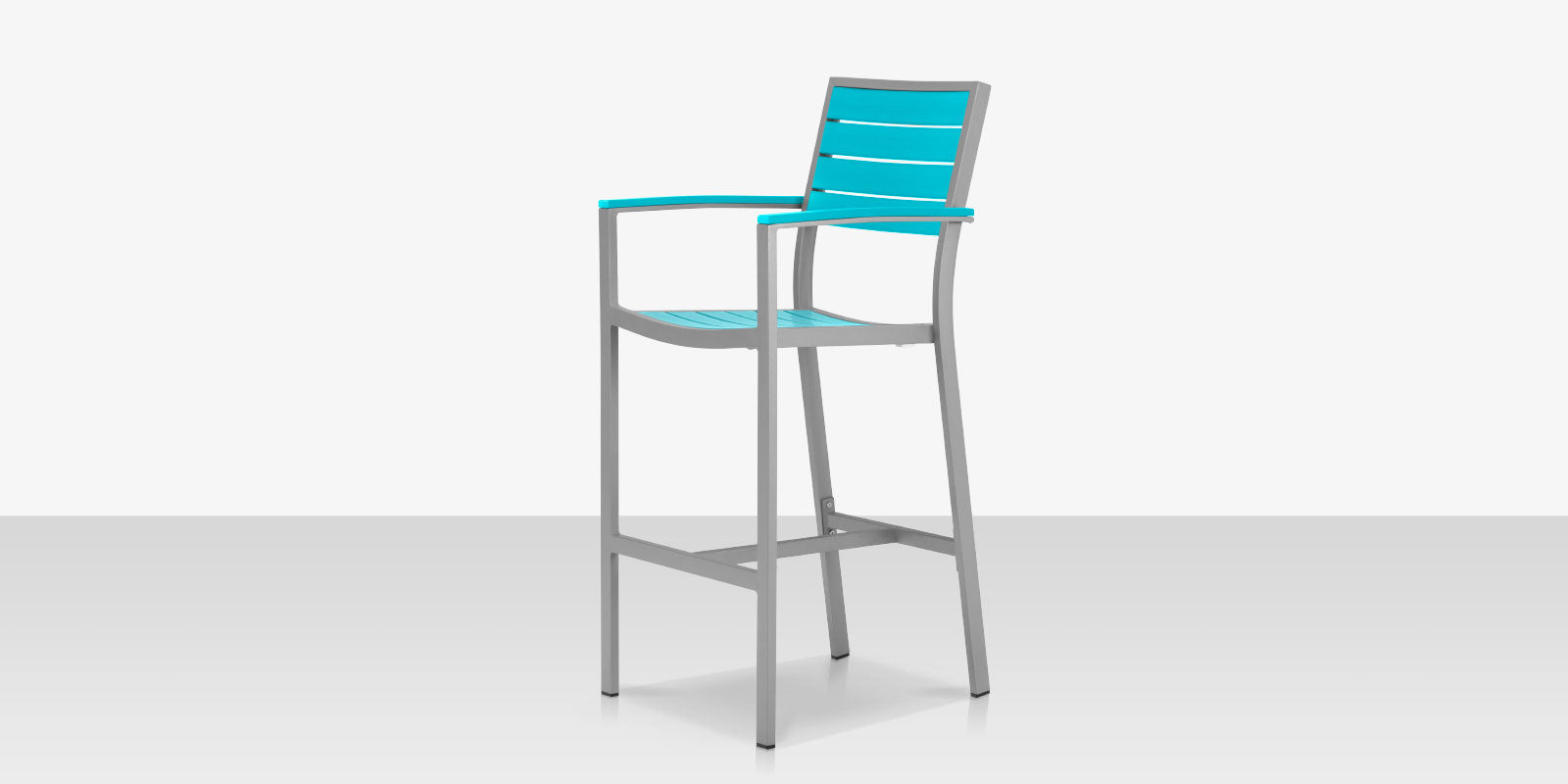 DecoScapes Napa Easton Aluminum Bar Arm Chair