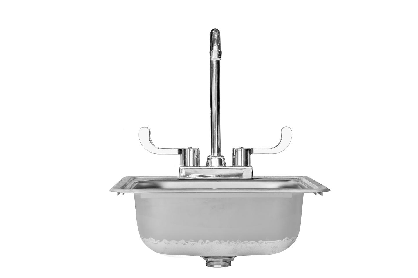 TrueFlame 15"x 15" Drop-in Sink