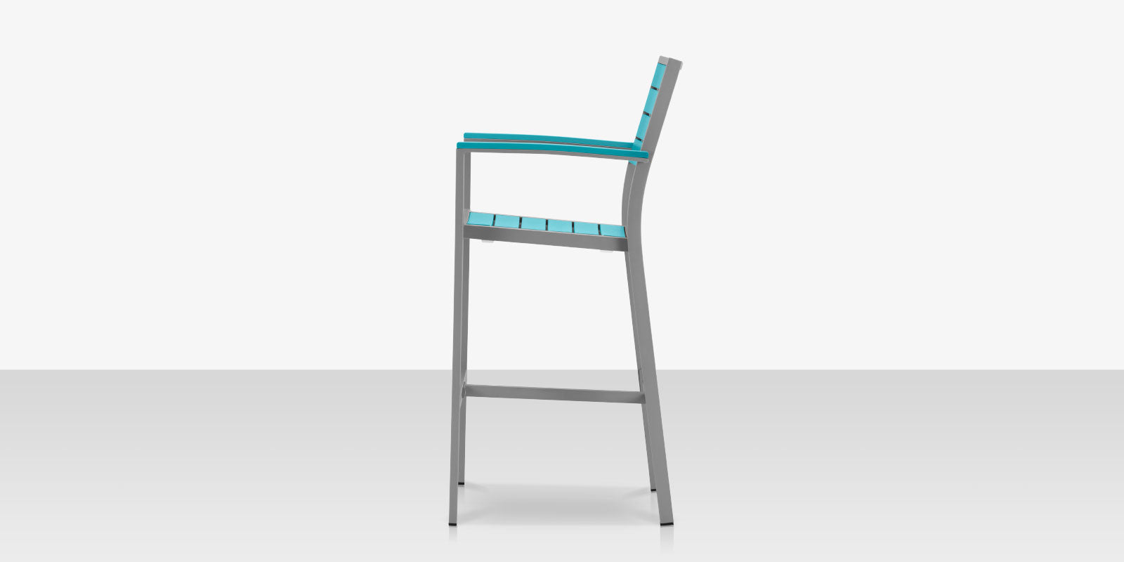 DecoScapes Napa Easton Aluminum Bar Arm Chair