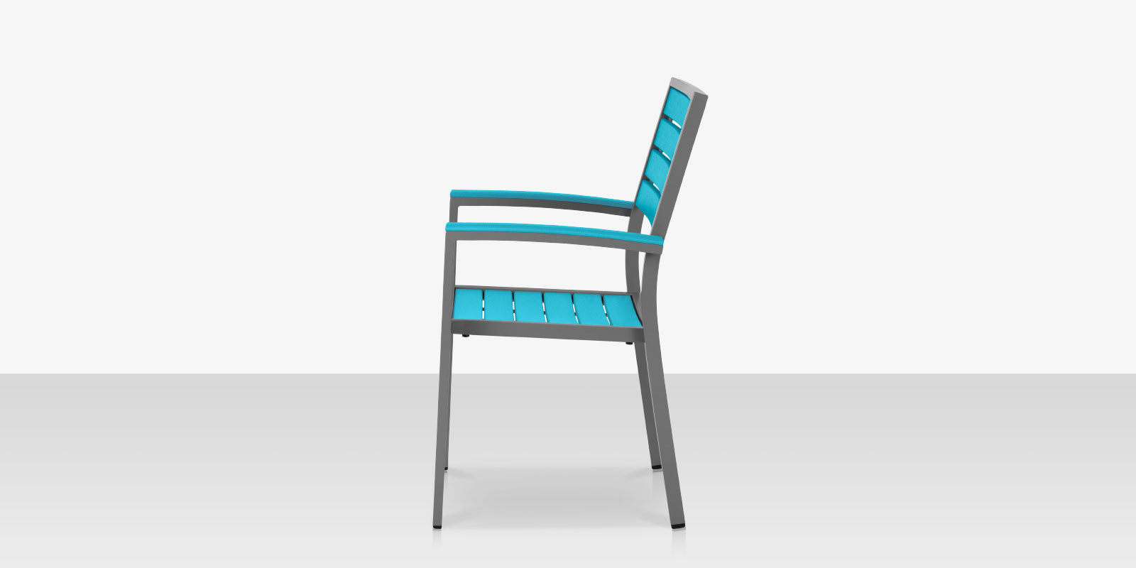 DecoScapes Napa Easton Aluminum Dining Arm Chair