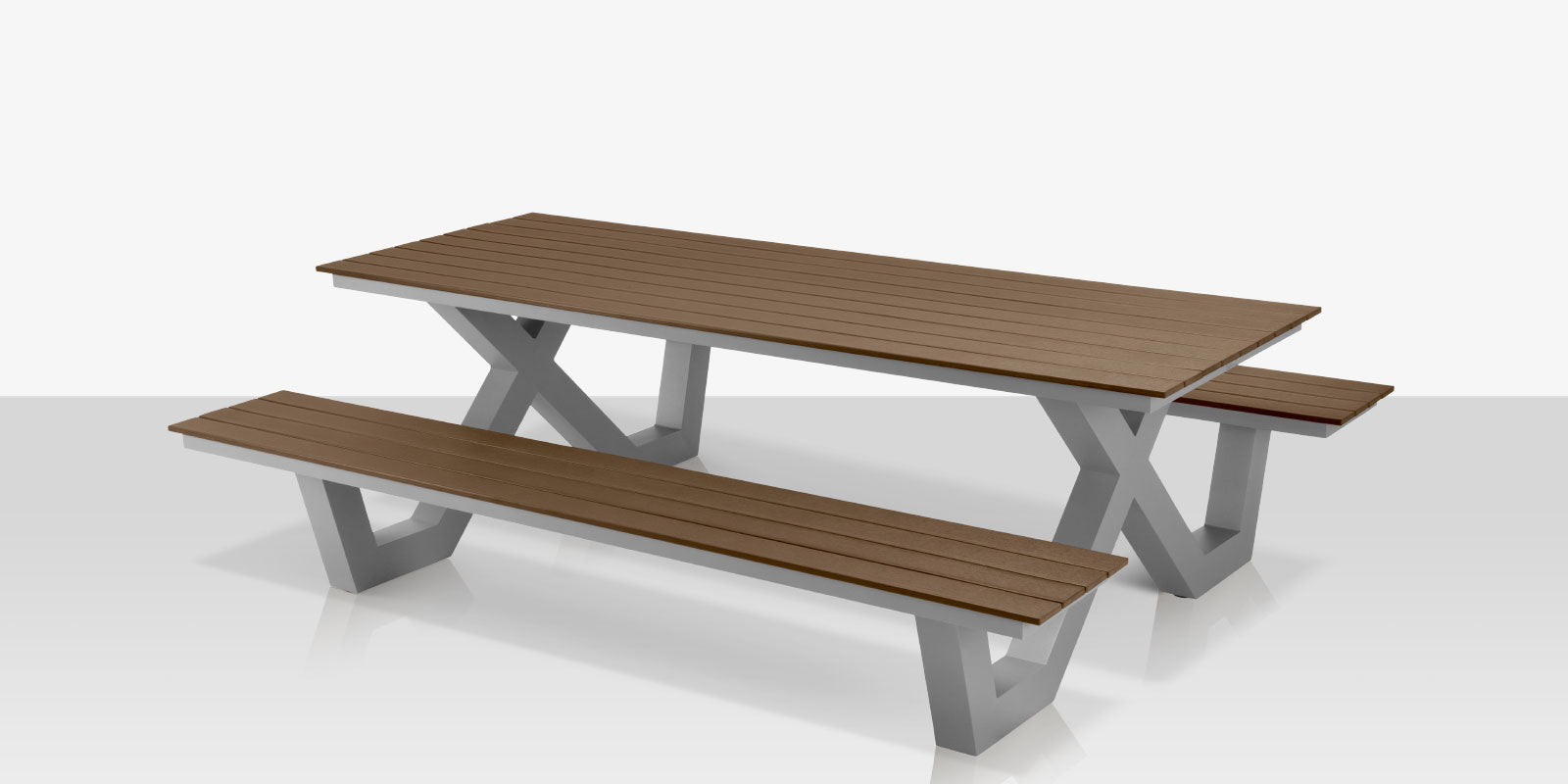 DecoScapes Vienna Rectangular Picnic Table