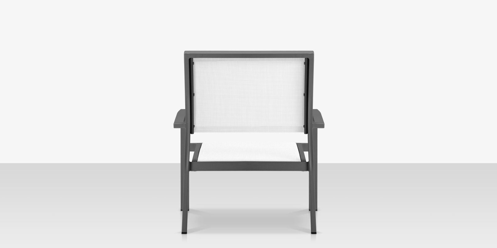 DecoScapes Fusion Aluminum Sling Club Chair