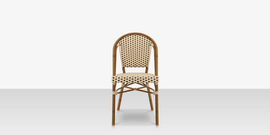 DecoScapes Paris Aluminum Stackable Dining Side Chair