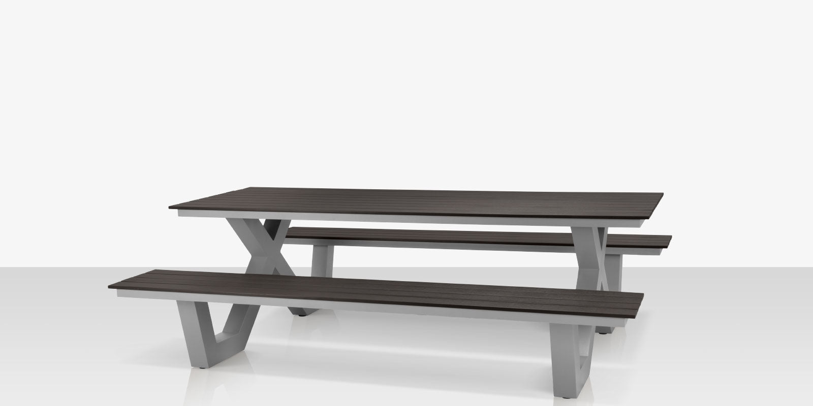 DecoScapes Vienna Rectangular Picnic Table