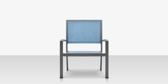 DecoScapes Fusion Aluminum Sling Club Chair