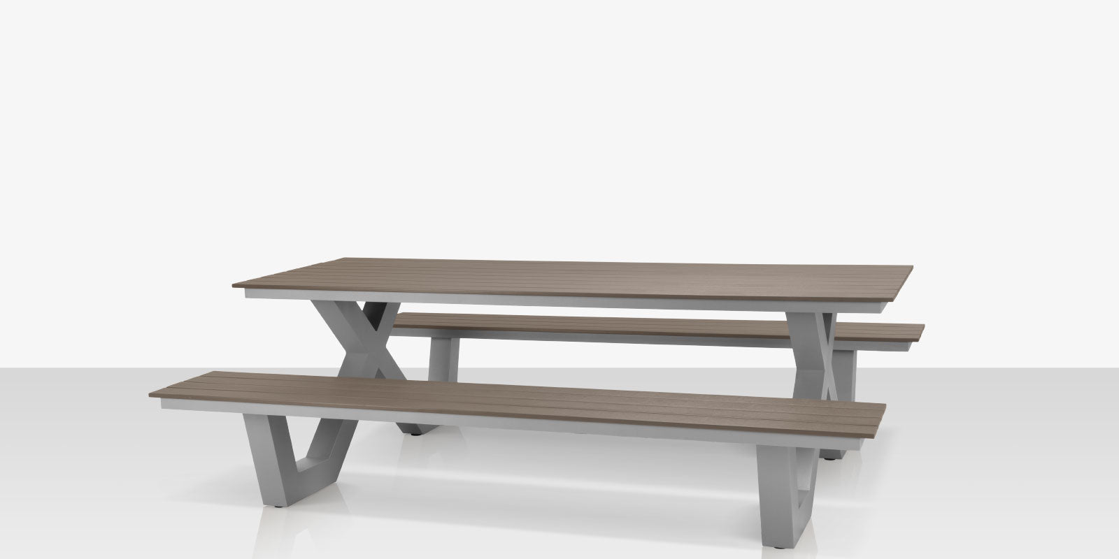 DecoScapes Vienna Rectangular Picnic Table