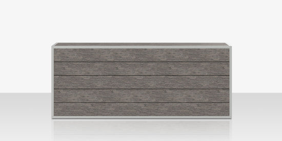 DecoScapes Mod Seat Structure - Slatted