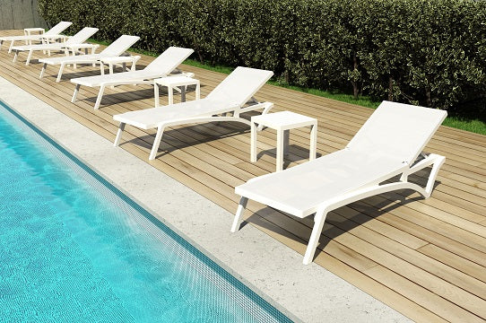 Compamia Pacific Sling Chaise Lounge - Set of Two
