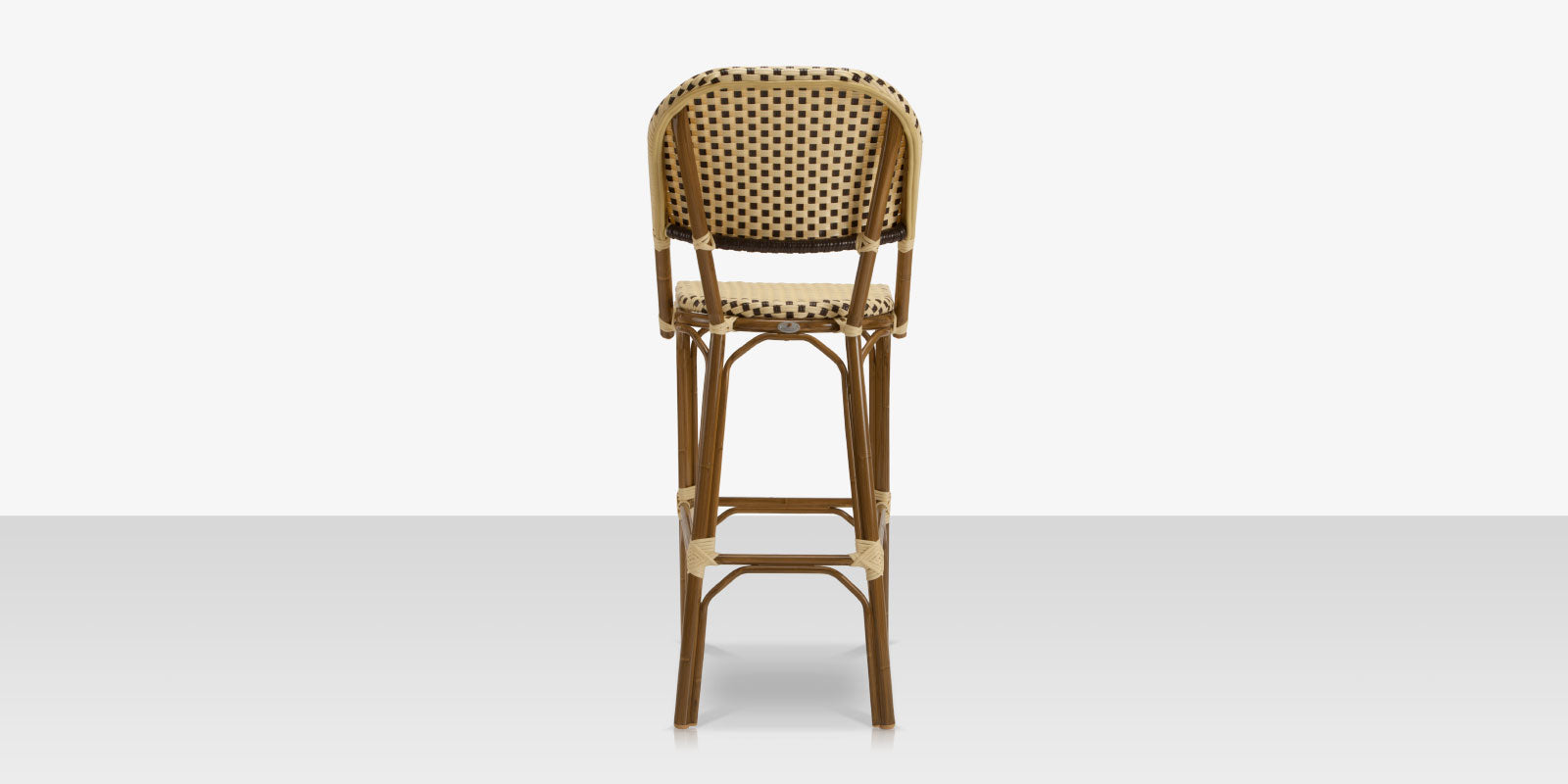 DecoScapes Paris Aluminum Stackable Bar Side Chair