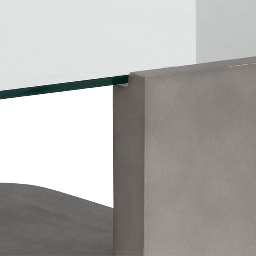 Sunpan Odis Coffee Table Grey / White