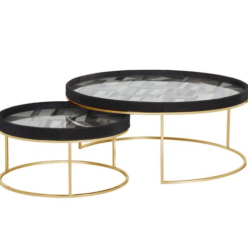 Sunpan Shira Coffee Table - Set of Two