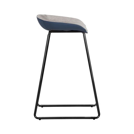 Sunpan Skylar Barstool - Polo Club Stone / Dillon Thunder