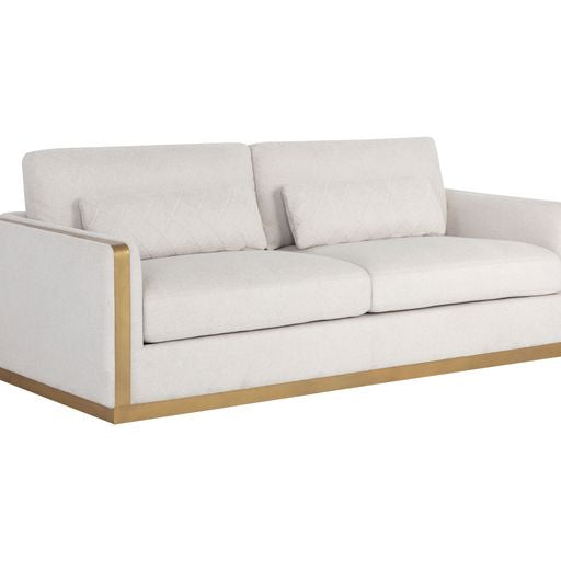 Sunpan Lean Sofa - Belfast Oatmeal