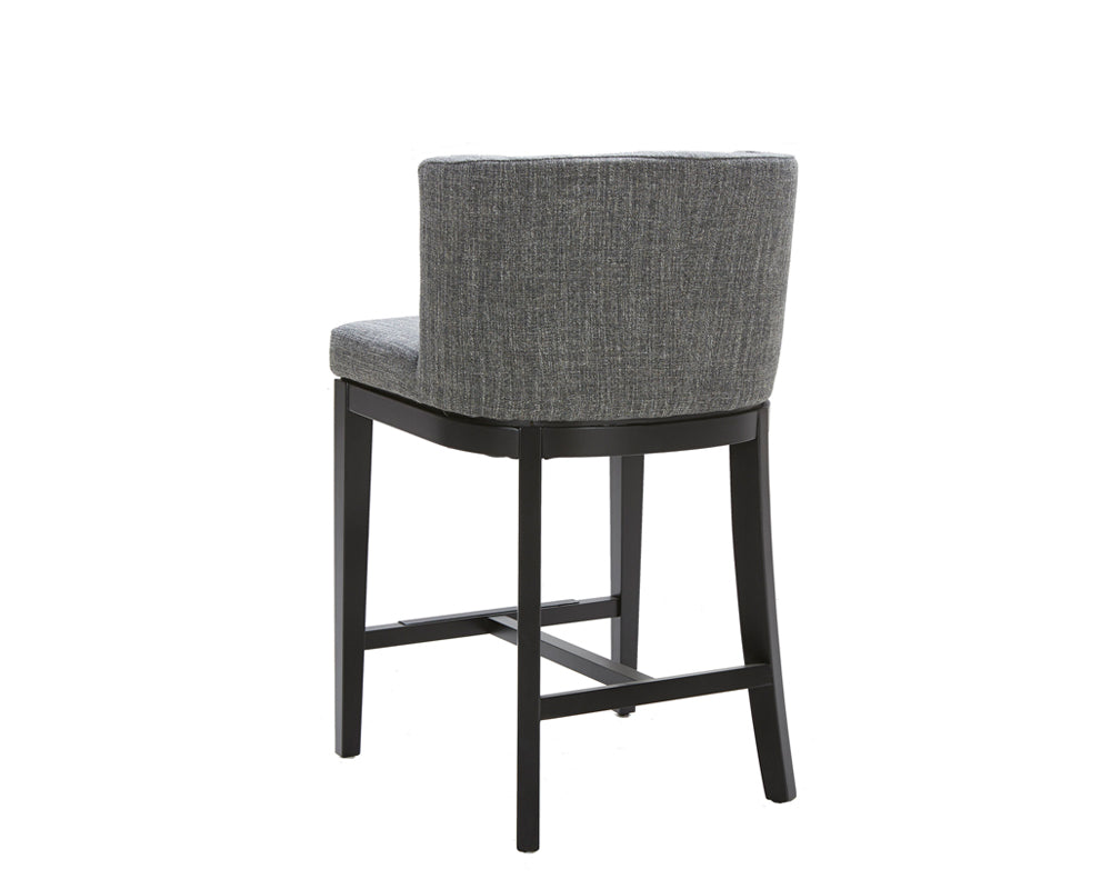 Sunpan Hayden Counter Stool - Autumn Orange/Bravo Cream/Bravo Portabella/Marble/Metropolis Blue/Quarry
