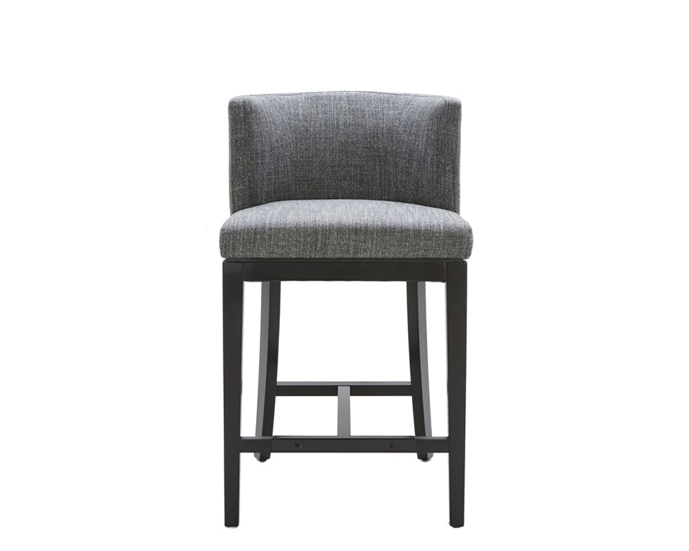 Sunpan Hayden Counter Stool - Autumn Orange/Bravo Cream/Bravo Portabella/Marble/Metropolis Blue/Quarry