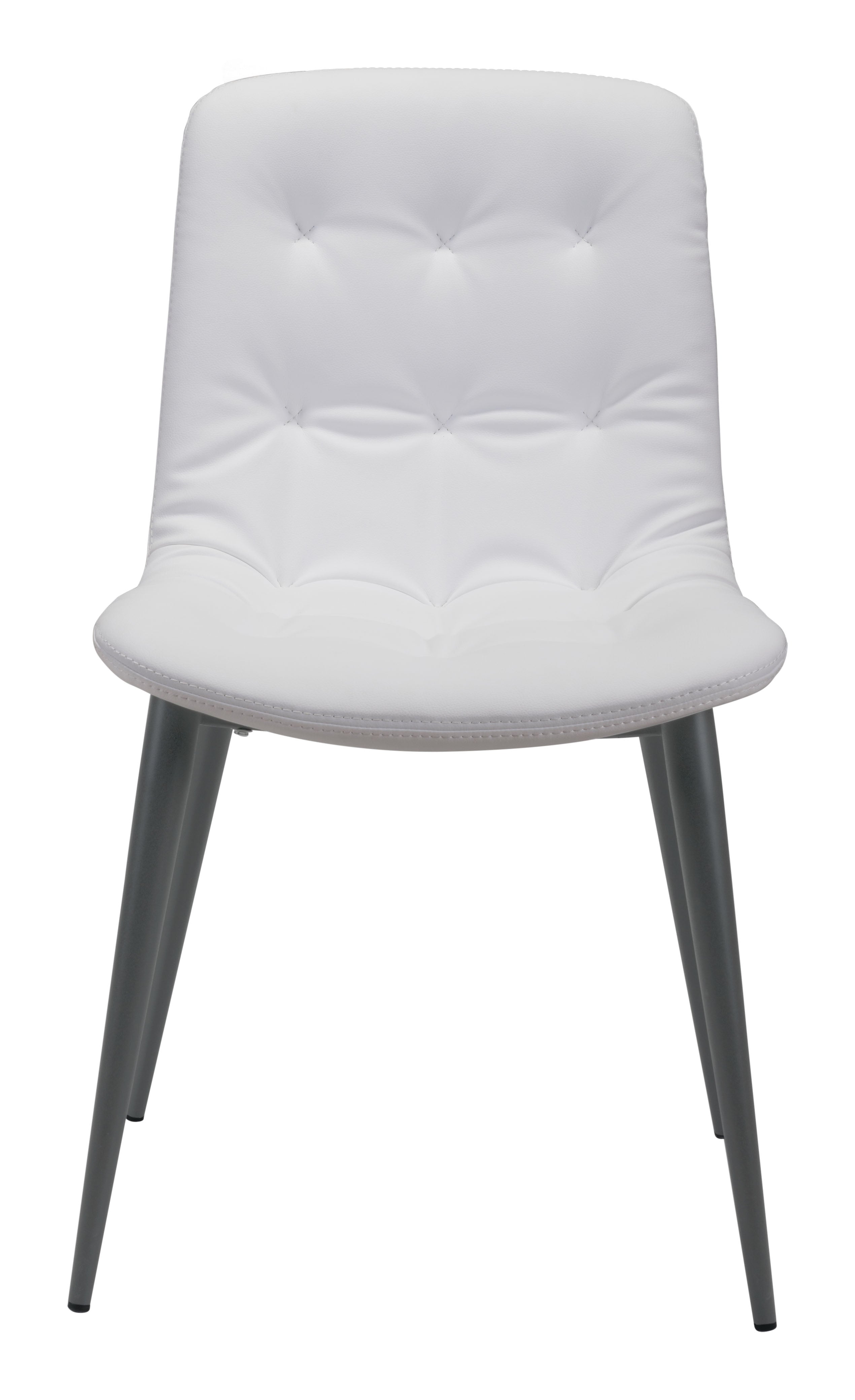 Zuo Modern Tangiers Dining Chair in White - Set of 2