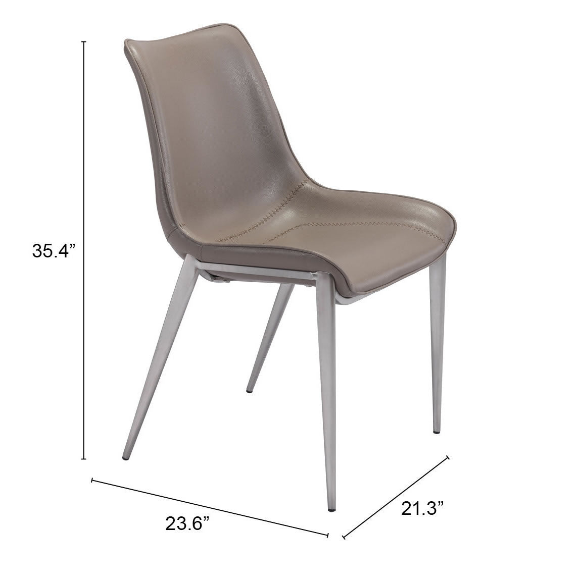 Zuo Modern Magnus Dining Chair - Set of 2