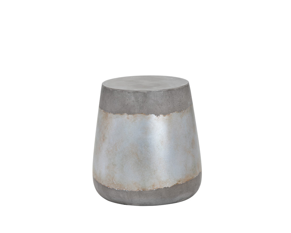 Sunpan Aries Side Table - Gold / Silver