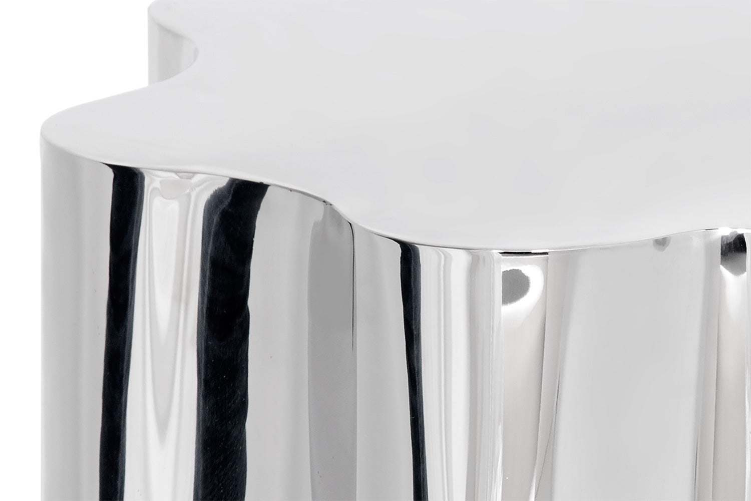 Sunpan Dahlia Side Table - Gold Ombre/Stainless Steel