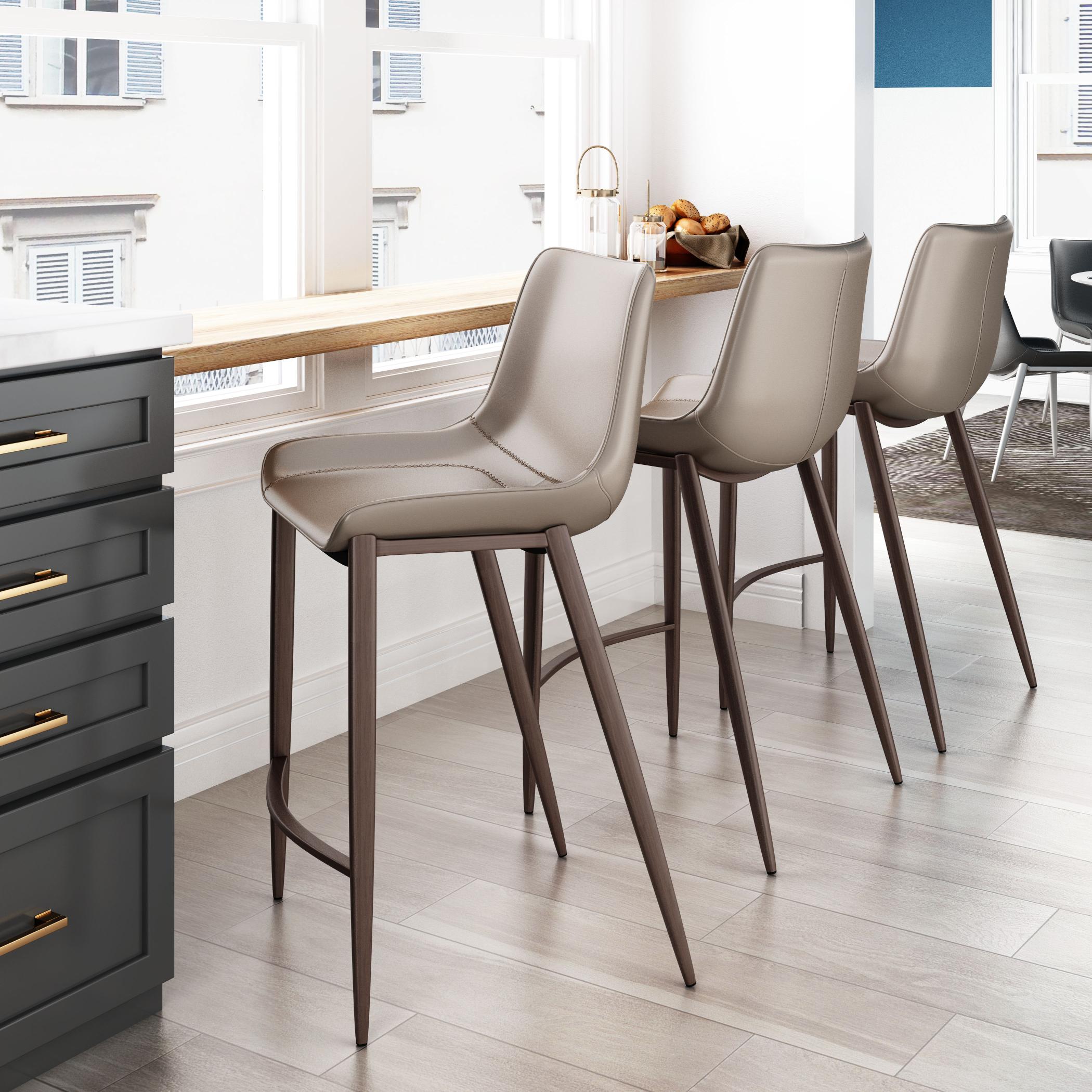 Zuo Modern Magnus Counter Stool - Set of 2