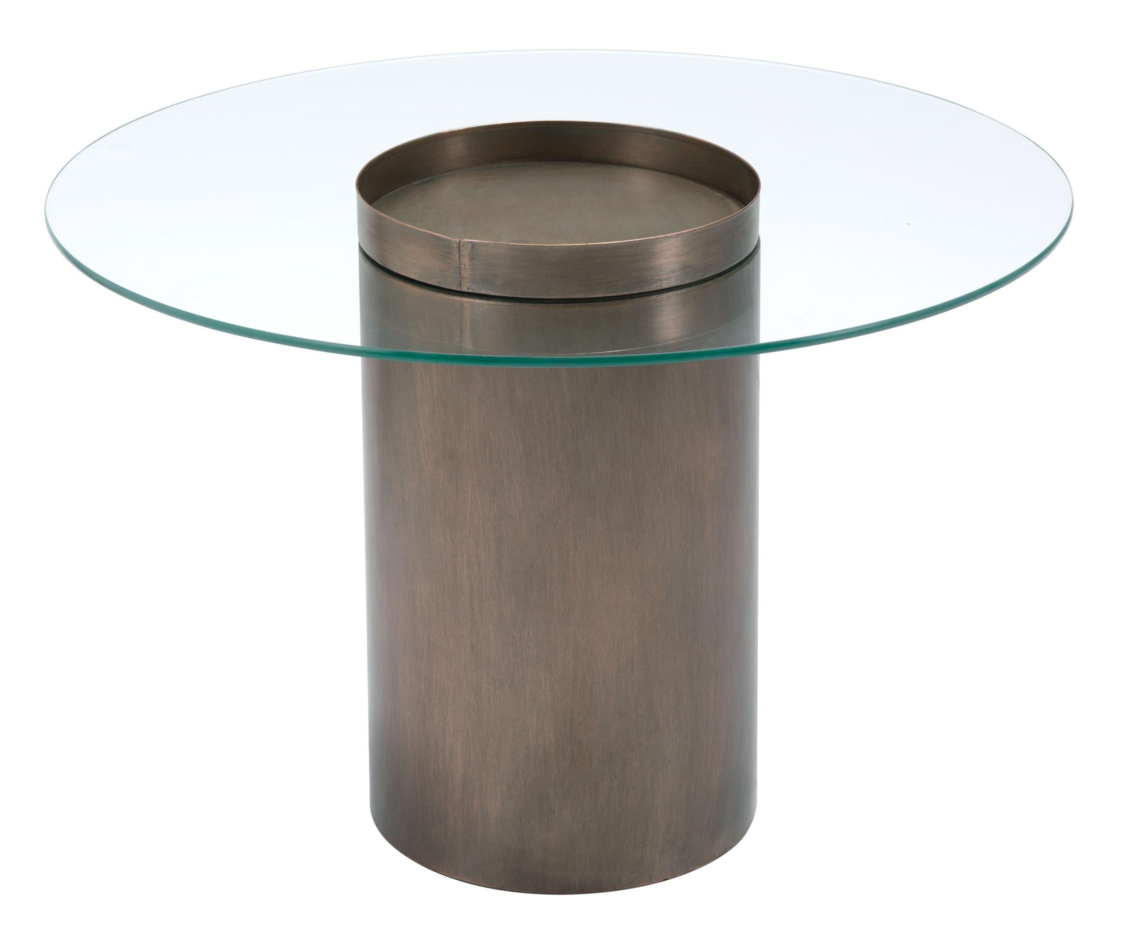 Zuo Modern Emi Coffee Table Antique Bronze