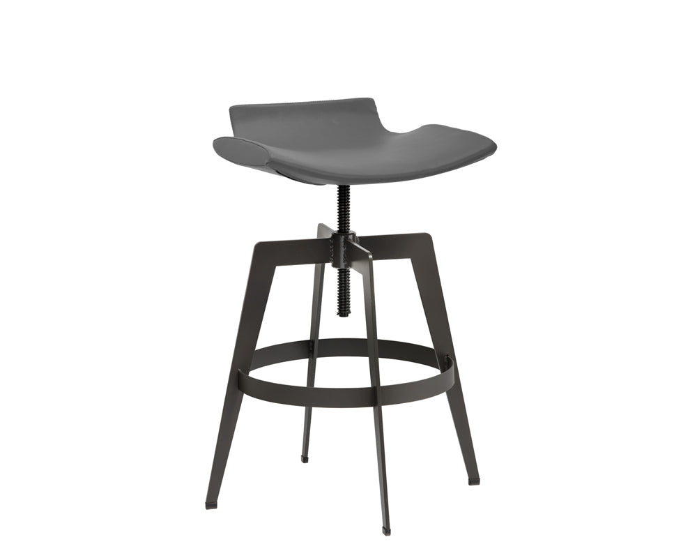 Sunpan Bancroft Adjustable Stool - Onyx
