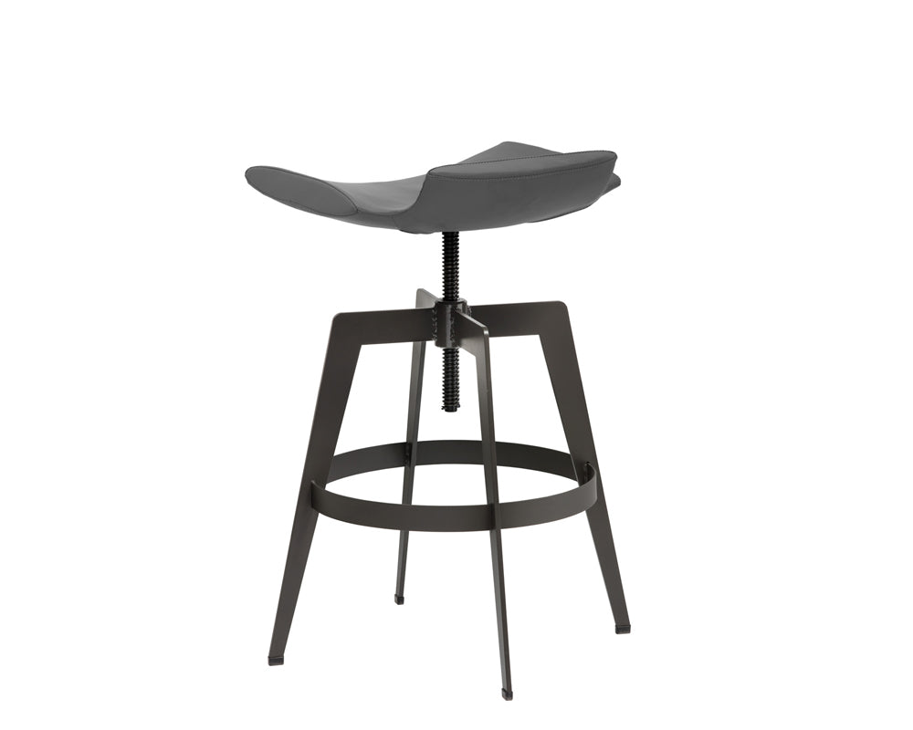 Sunpan Bancroft Adjustable Stool - Onyx