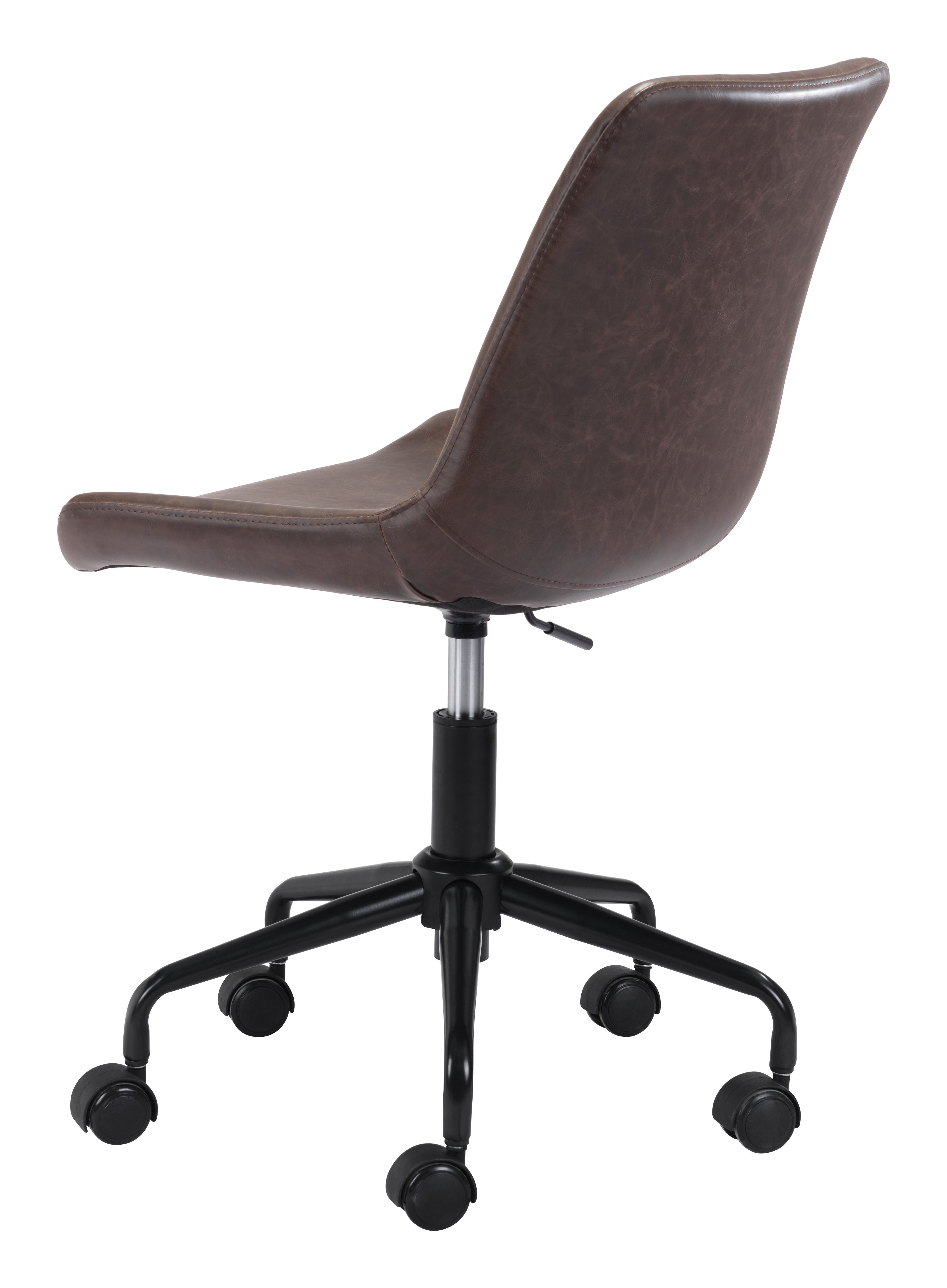 Zuo Modern Byron Office Chair in Brown/Grey/White
