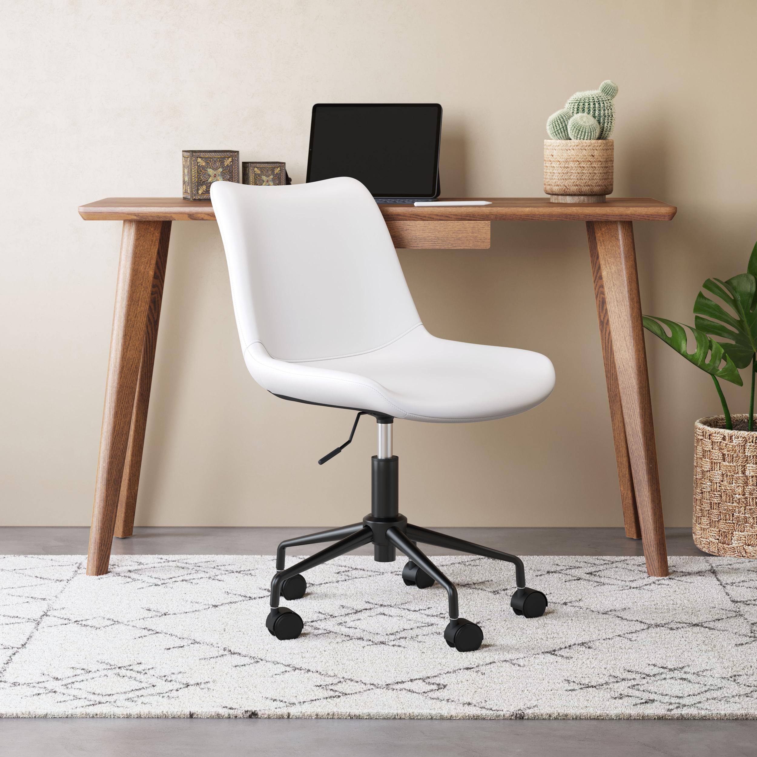 Zuo Modern Byron Office Chair in Brown/Grey/White