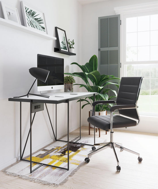 Zuo Modern Liderato Office Chair Black