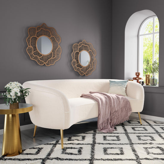 Zuo Modern Luna Sofa Cream
