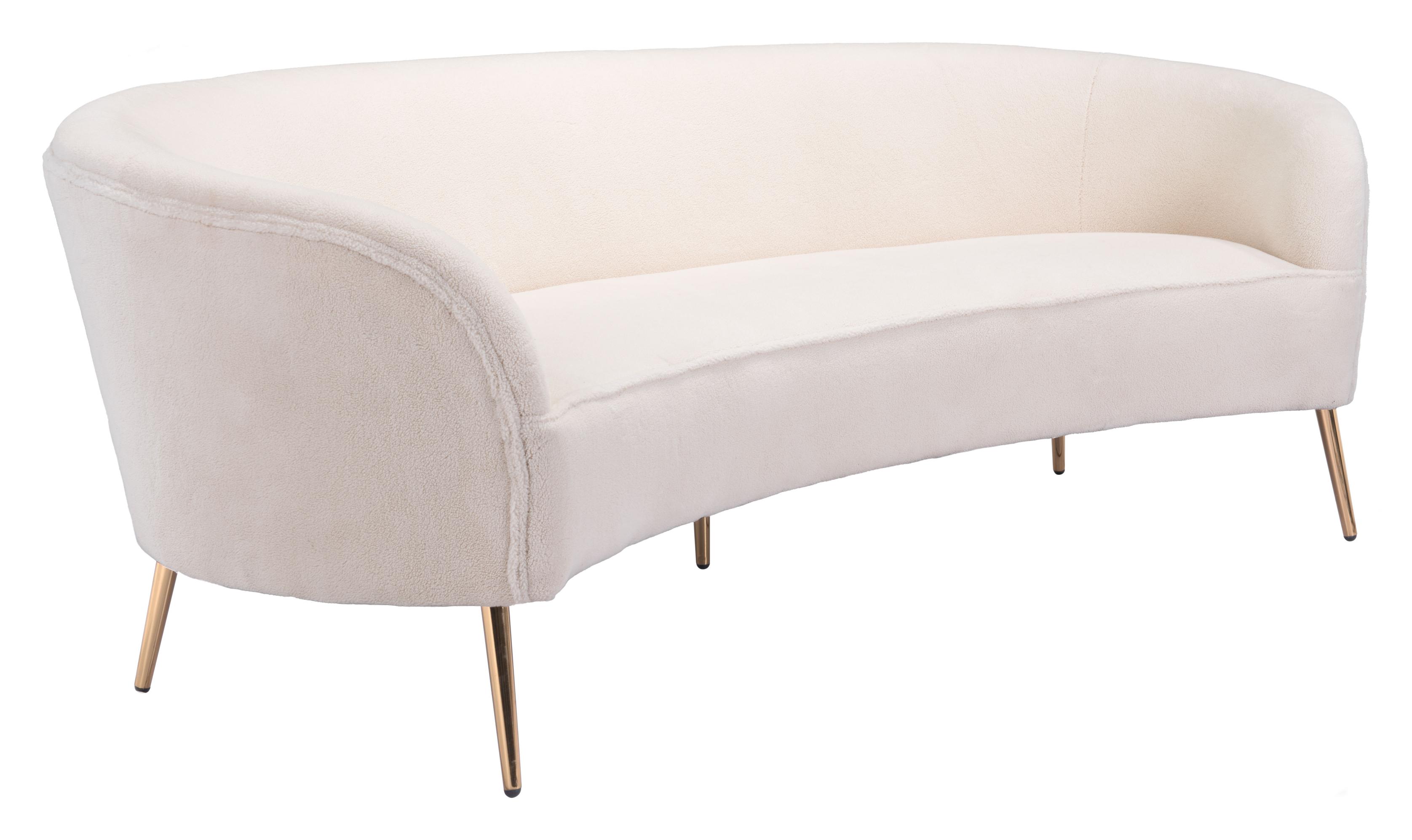 Zuo Modern Luna Sofa Cream