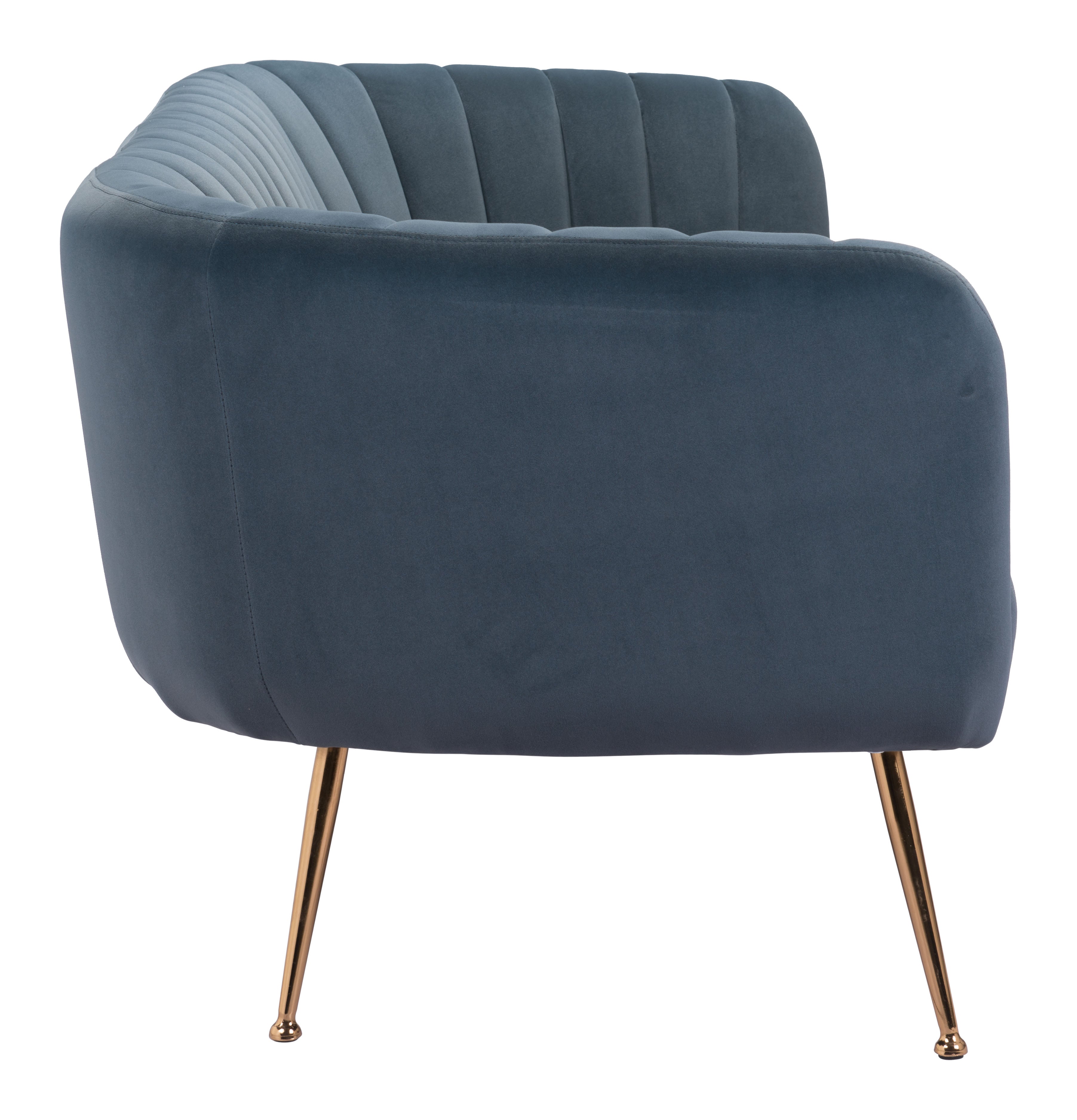 Zuo Modern Deco Sofa in Beige/Grey