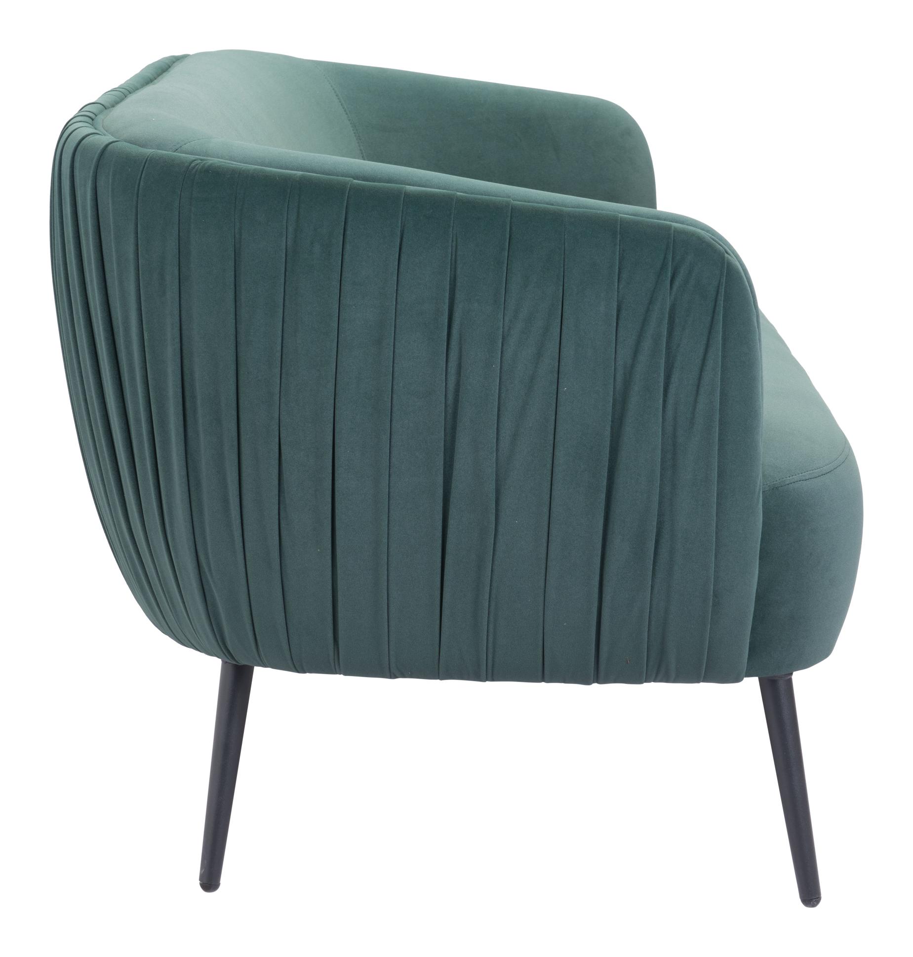 Zuo Modern Karan Sofa in Green