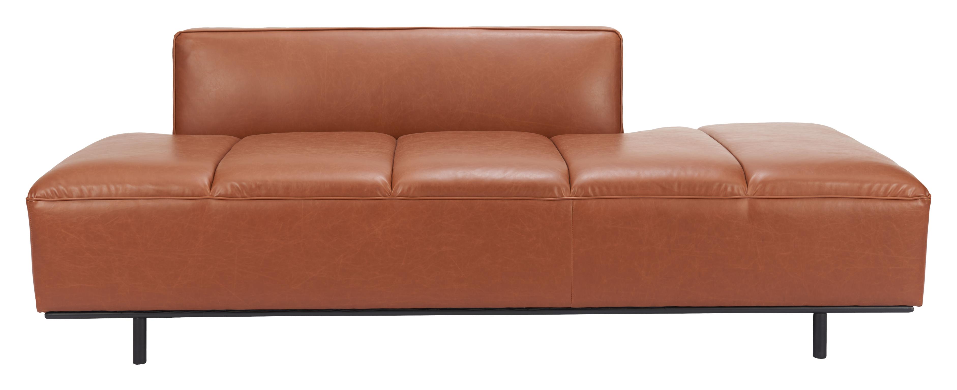 Zuo Modern Confection Sofa in Brown/Gray