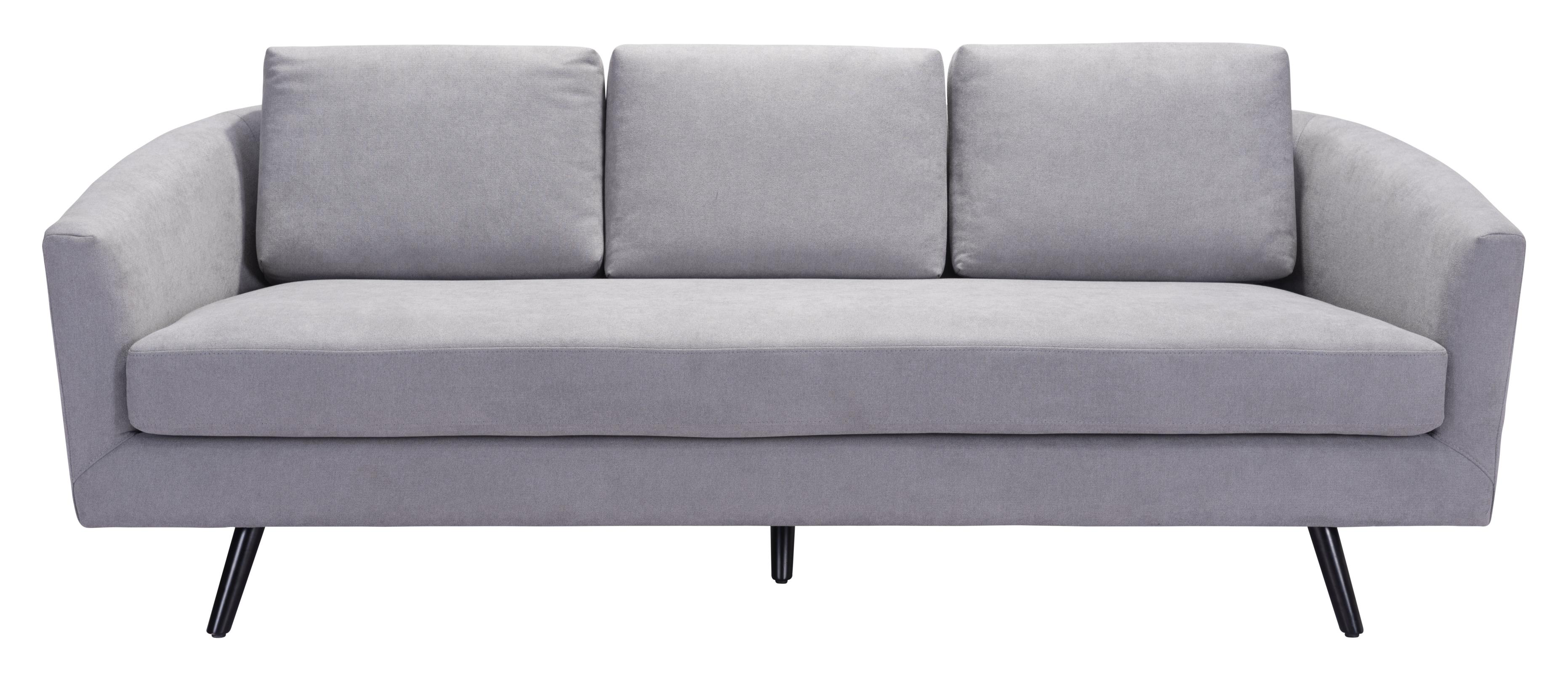 Zuo Modern Divinity Sofa in Gray/Brown