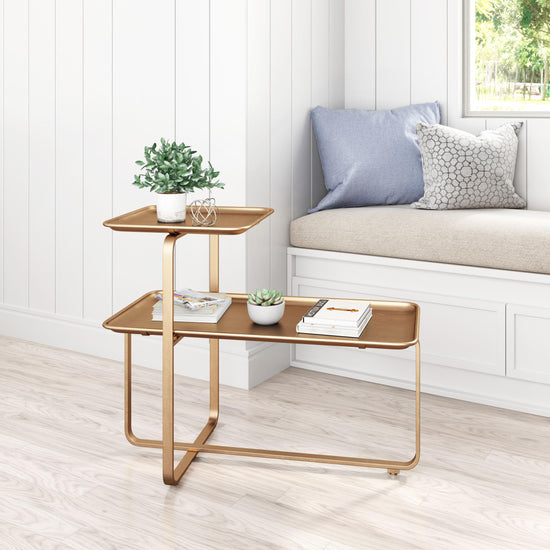 Zuo Modern Henry Coffee Table Brass
