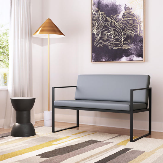 Zuo Modern Claremont Sofa in Gray