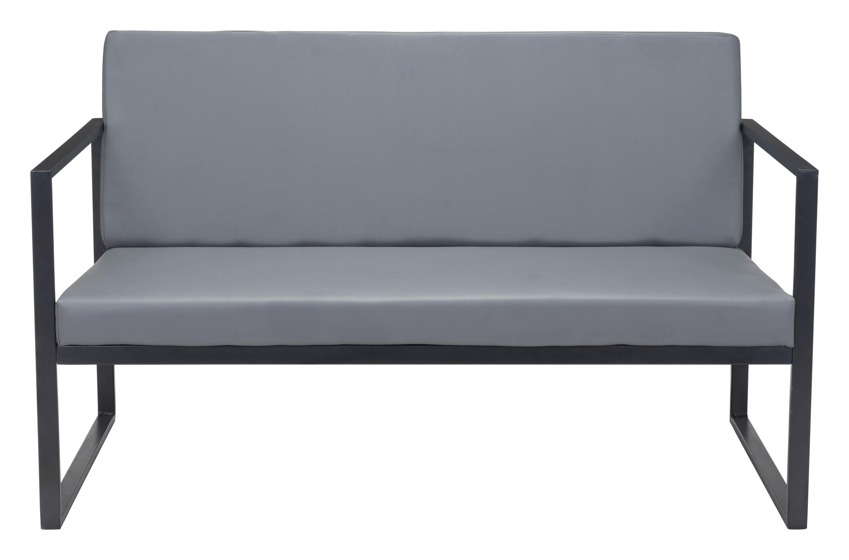 Zuo Modern Claremont Sofa in Gray