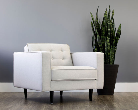 SUNPAN Donnie Armchair in Light/Dark Grey