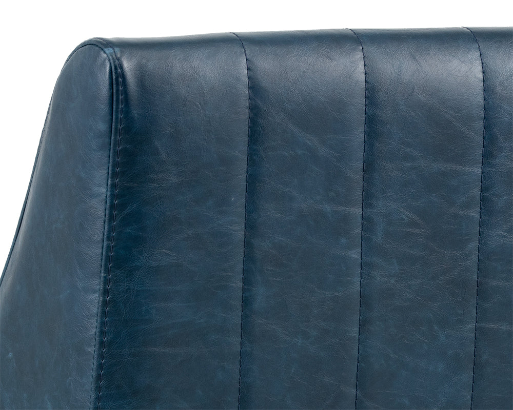 Sunpan Wolfe Lounge Chair in Beige Linen/Bravo Cream/Bravo Metal/Vintage Black/Vintage Blue/Vintage Cognac