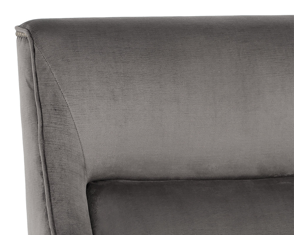 Sunpan Eugene Lounge Chair - Piccolo Dove/Pebble