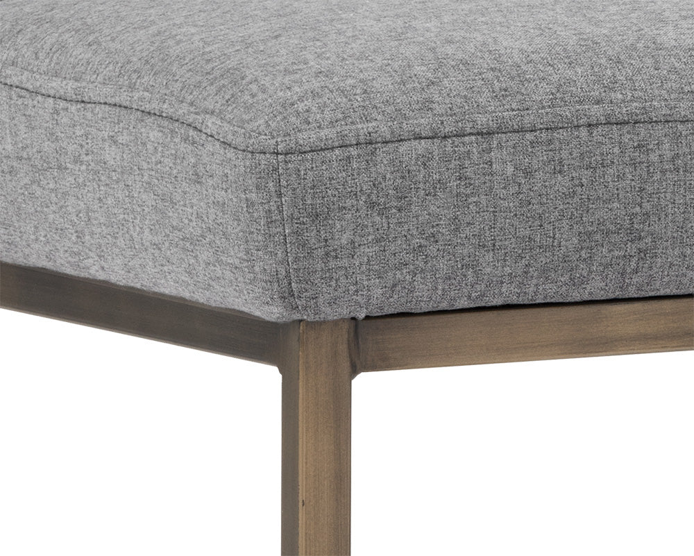 Sunpan Leighland Barstool - Dark Grey / Overcast Grey / Coal Black / Havana Dark Brown