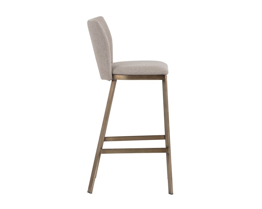 SUNPAN Reid Barstool - Biscotti Brown