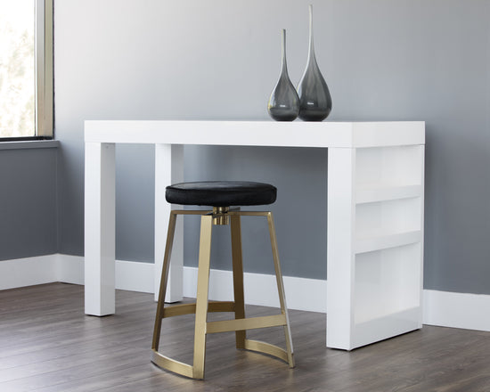 Sunpan Hendrix Swivel Counter Stool