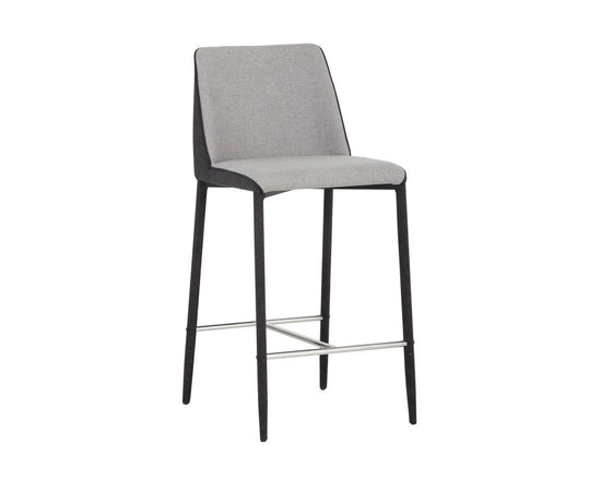 SUNPAN Renee Counter Stool - Armour Grey / Dark Slate