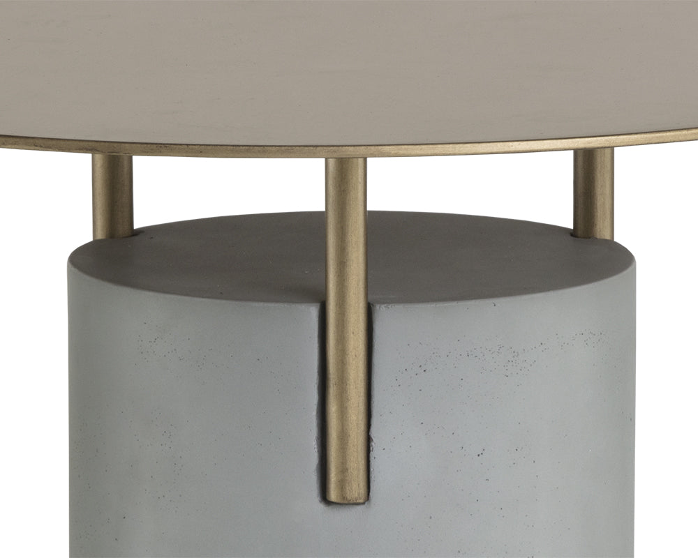 Sunpan Dolores End Table - High/Low